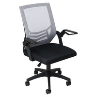 Thumbnail for Office chair mesh back black and grey