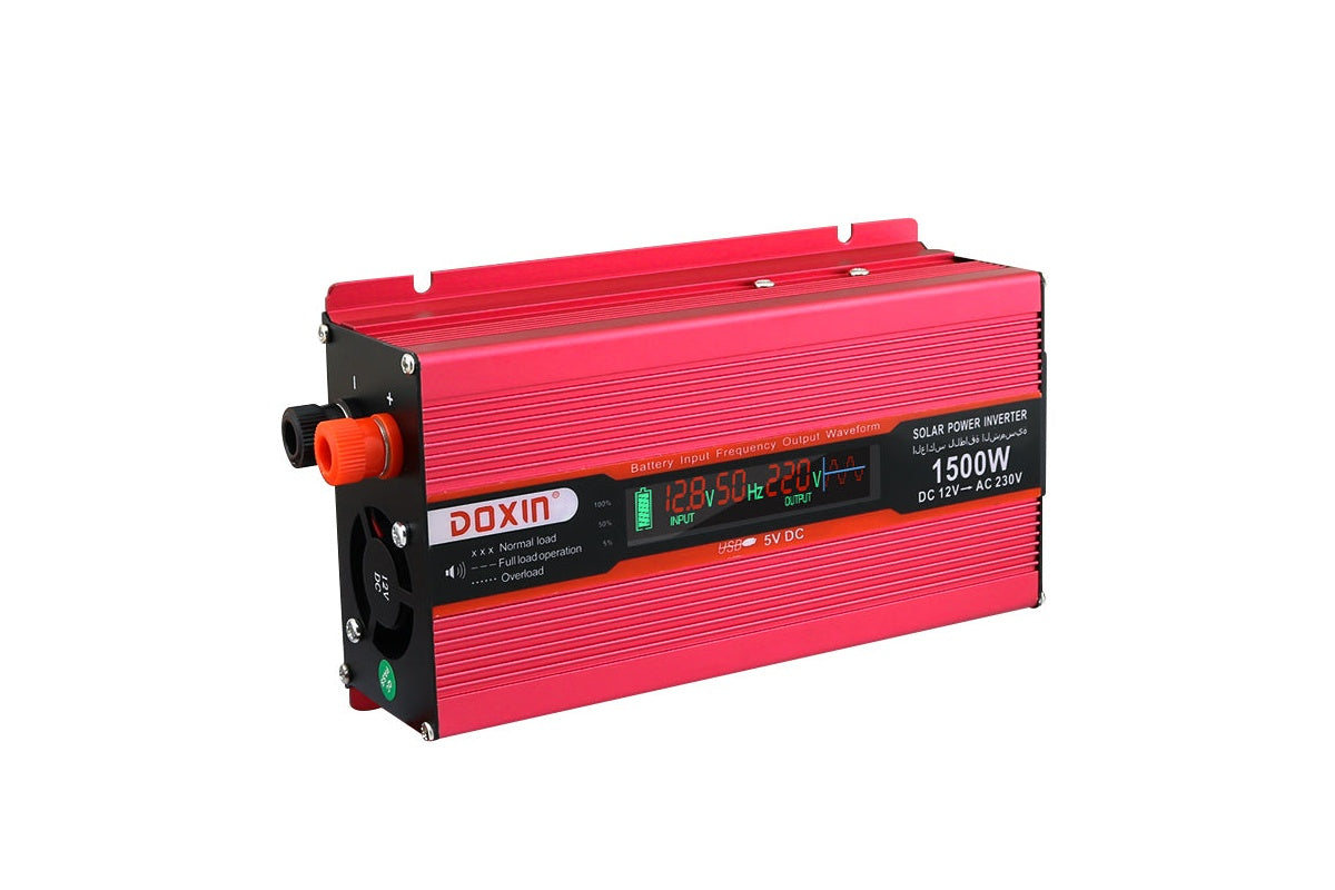 Side view showing aluminium alloy shell