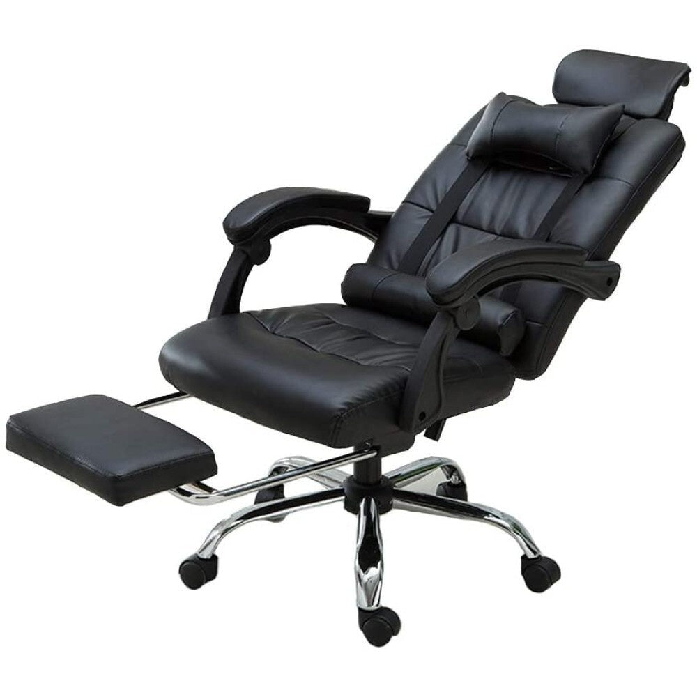 Office chair showing thick sponge padding