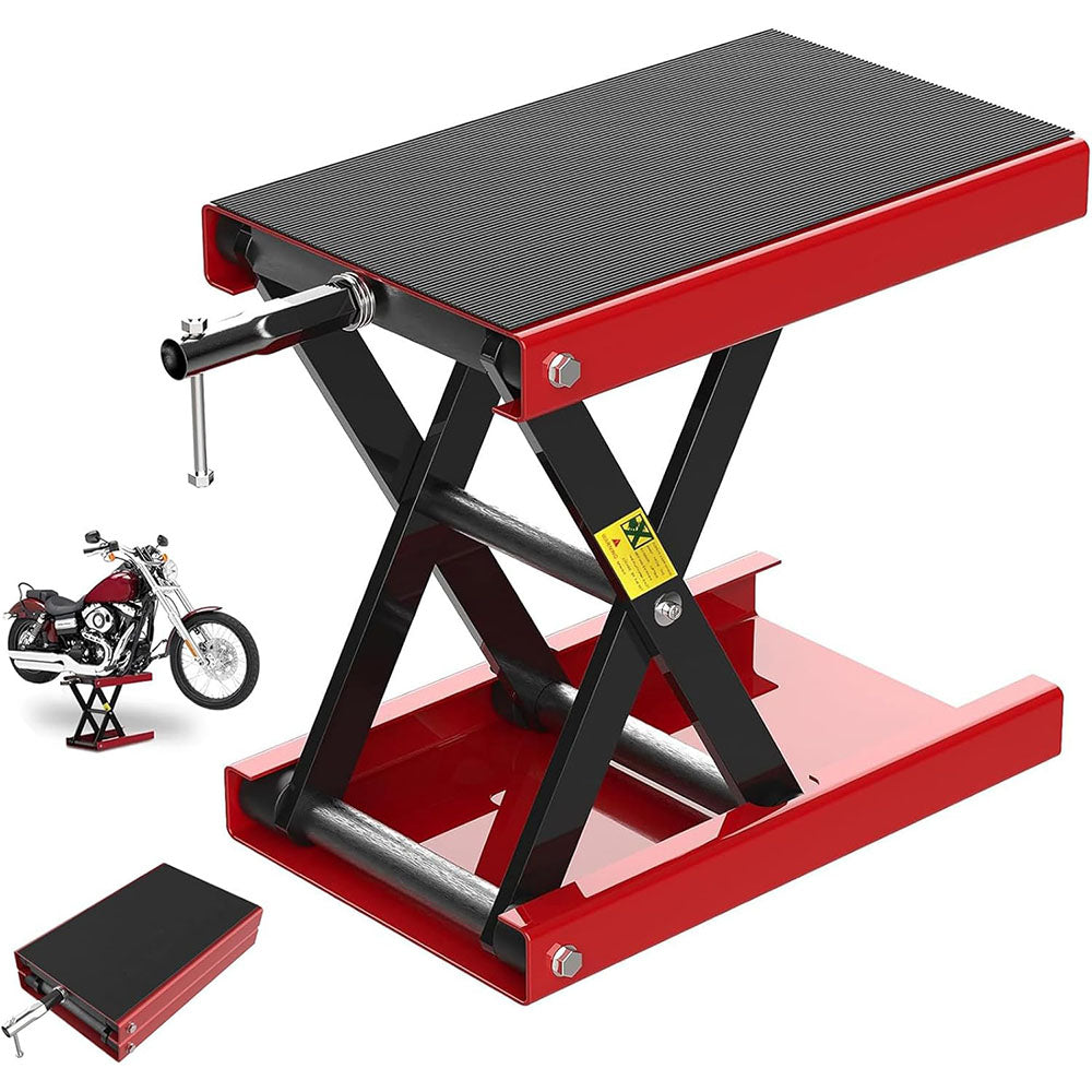 Motorcycle Scissor Lift Stand with Pad