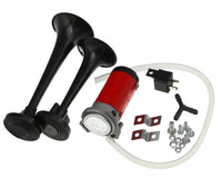 Thumbnail for Dual Air Horn 12V Dixie Hazzard Horn Set Super Loud Car Horns