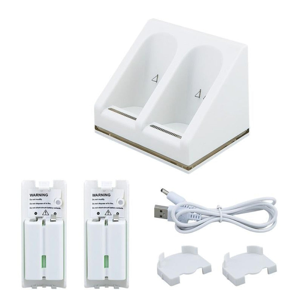 Wii Controller Charger with 2 Batteries