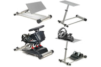Thumbnail for Adjustable height gaming wheel stand