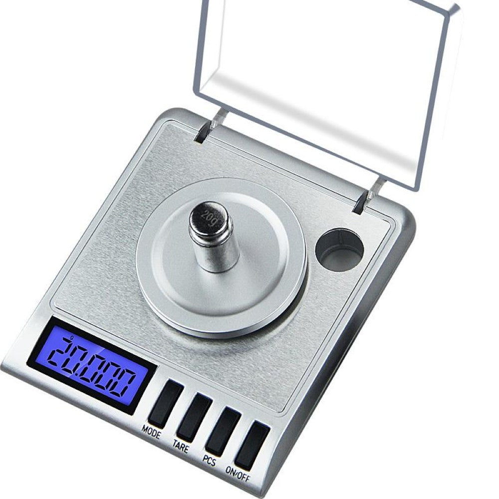 Digital scales kitchen jewelry showing unit conversion
