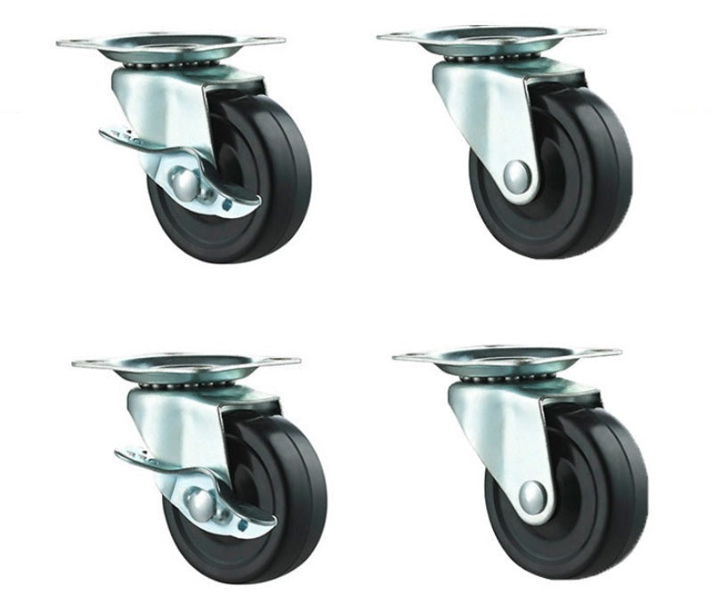 Caster Wheels Trolley Wheels Kit