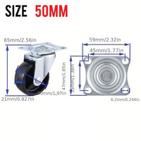 Thumbnail for Caster Wheels Trolley Wheels Kit