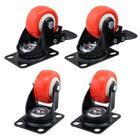 Thumbnail for Caster wheels kit laid out on floor