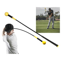 Thumbnail for Golf swing trainer in outdoor setting
