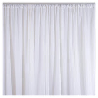 Thumbnail for Backdrop curtain hanging at wedding venue