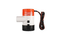 Thumbnail for Side view of bilge pump with stainless steel shaft