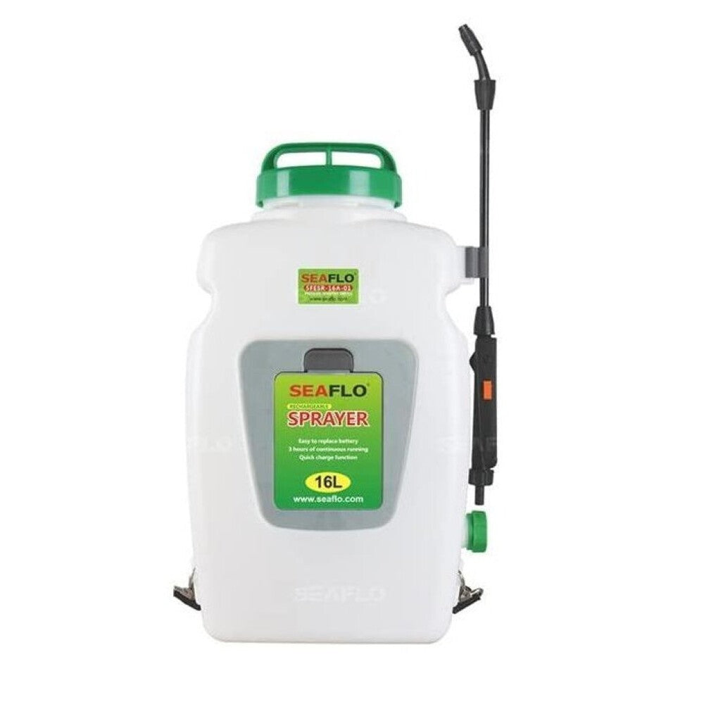 Seaflo sprayer control handle with lock-on