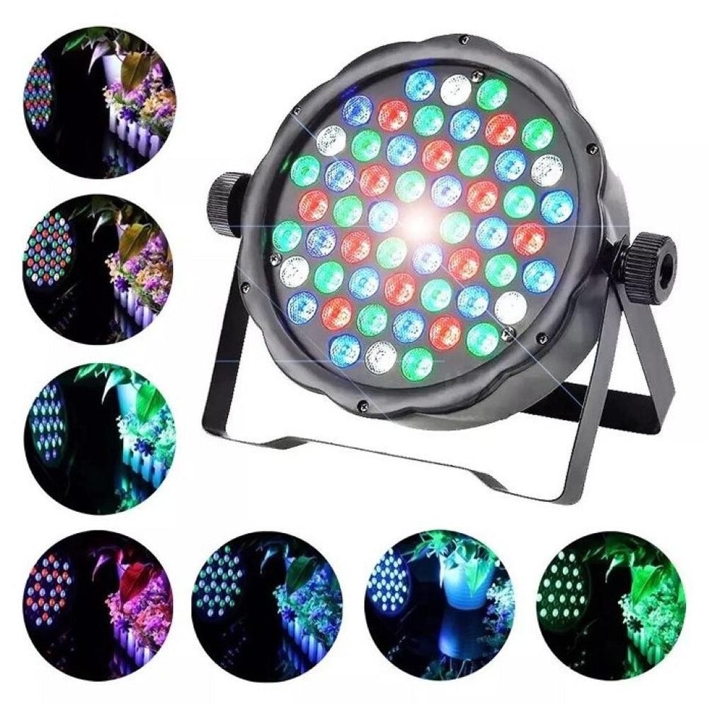 Christmas stage lights with dual mounting options