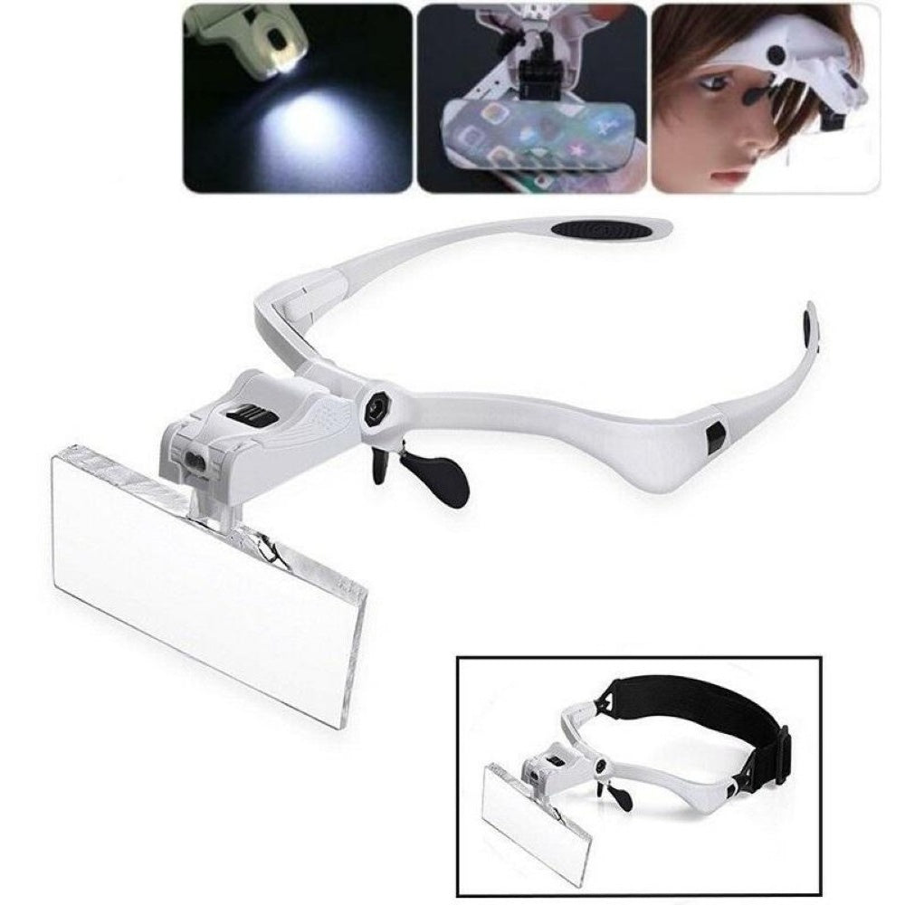 Magnifier with user manual and packaging