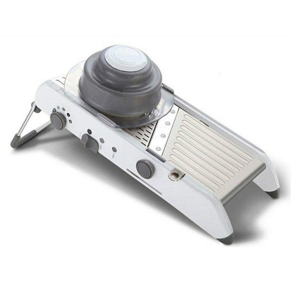 Mandoline slicer compact for kitchen storage