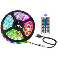 Thumbnail for LED strip light RGB 5m black base colour