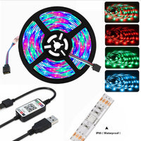 Thumbnail for LED strip light RGB 5m black base colour