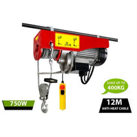 Thumbnail for Electric hoist winch 400kg capacity with remote control