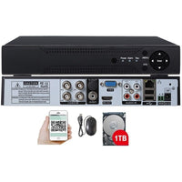 Thumbnail for DVR recorder CCTV 4 channel showing motion detection setup