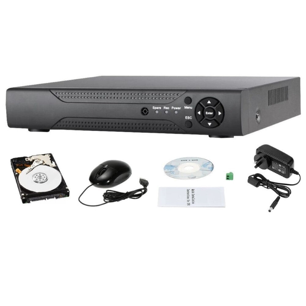 Front panel of DVR 8CH recorder CCTV camera system