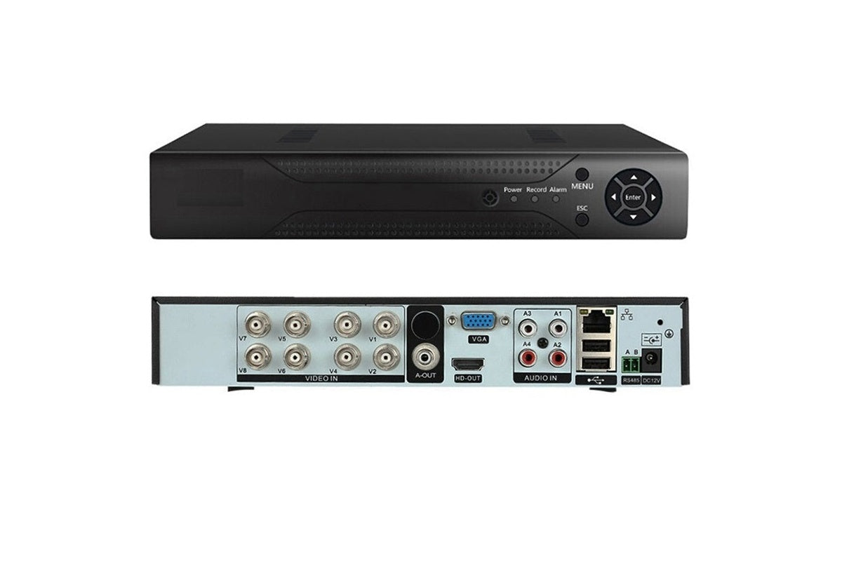 DVR 8CH recorder with NZ plug power adapter