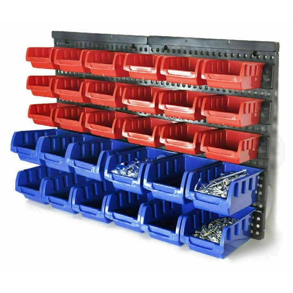 Garage organiser compact for workshop walls