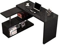 Thumbnail for Computer Desk Table with bookshelf