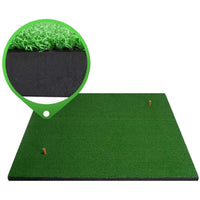 Thumbnail for Golf practice mat used with putter club