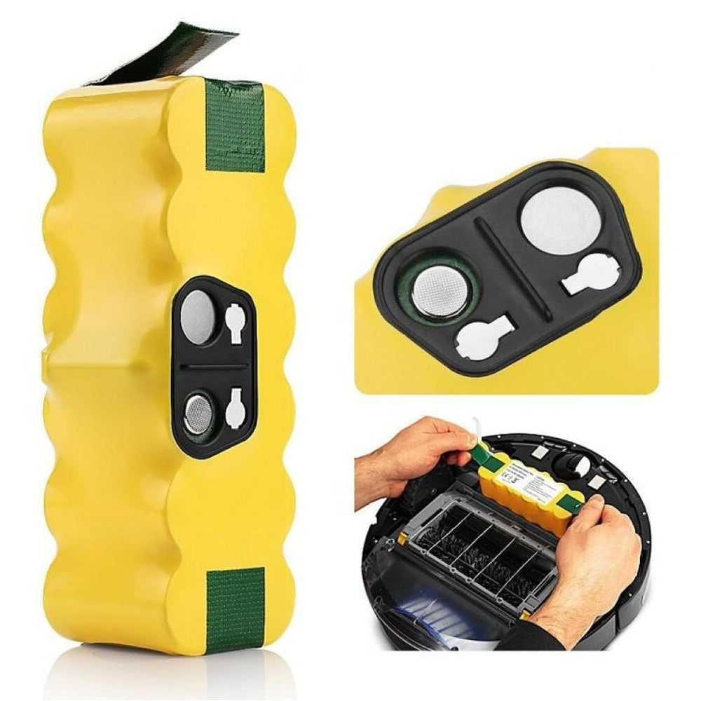 Battery compatible with multiple Roomba models