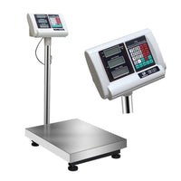 Thumbnail for Digital platform scale electronic scale 300kg silver stainless steel