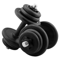 Thumbnail for Dumbbells set 10kg packaging with two 5kg dumbbells