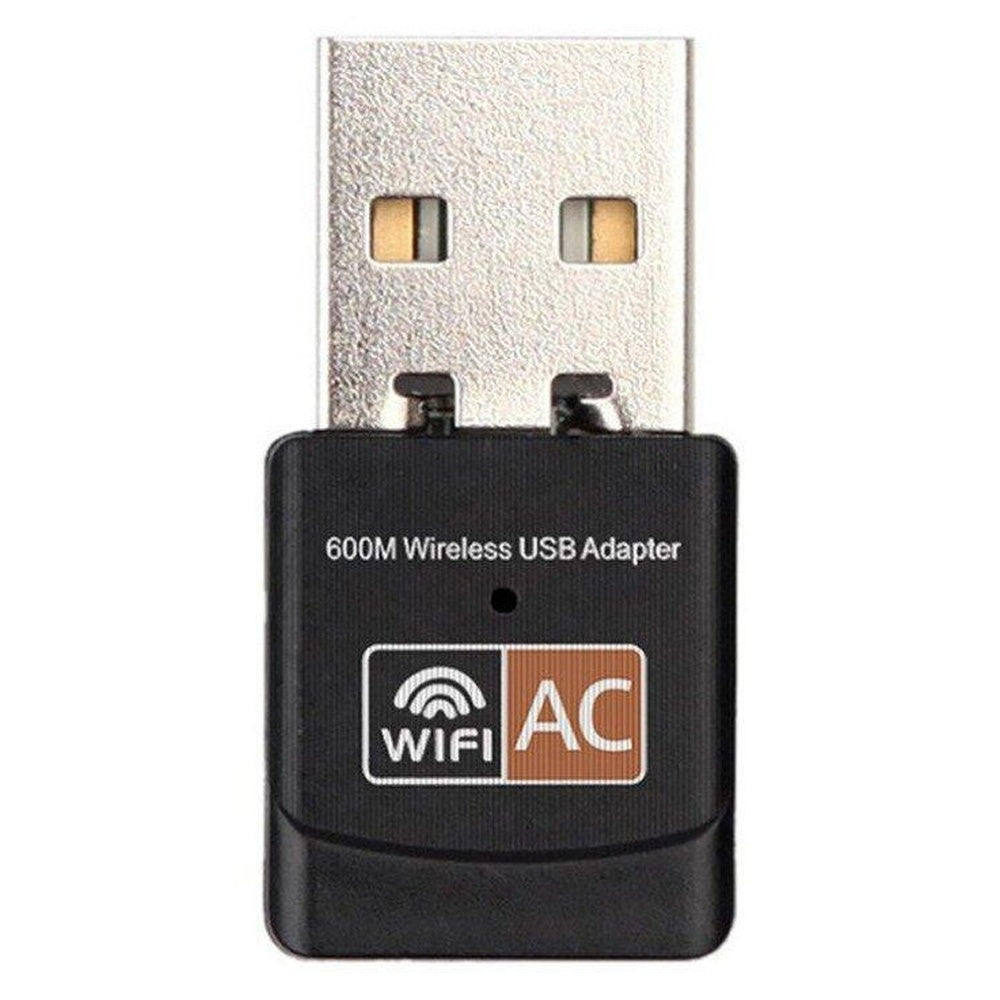 USB Wifi adapter AC600M black compact design