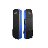 Thumbnail for Waterproof nylon material on golf travel bag with wheel