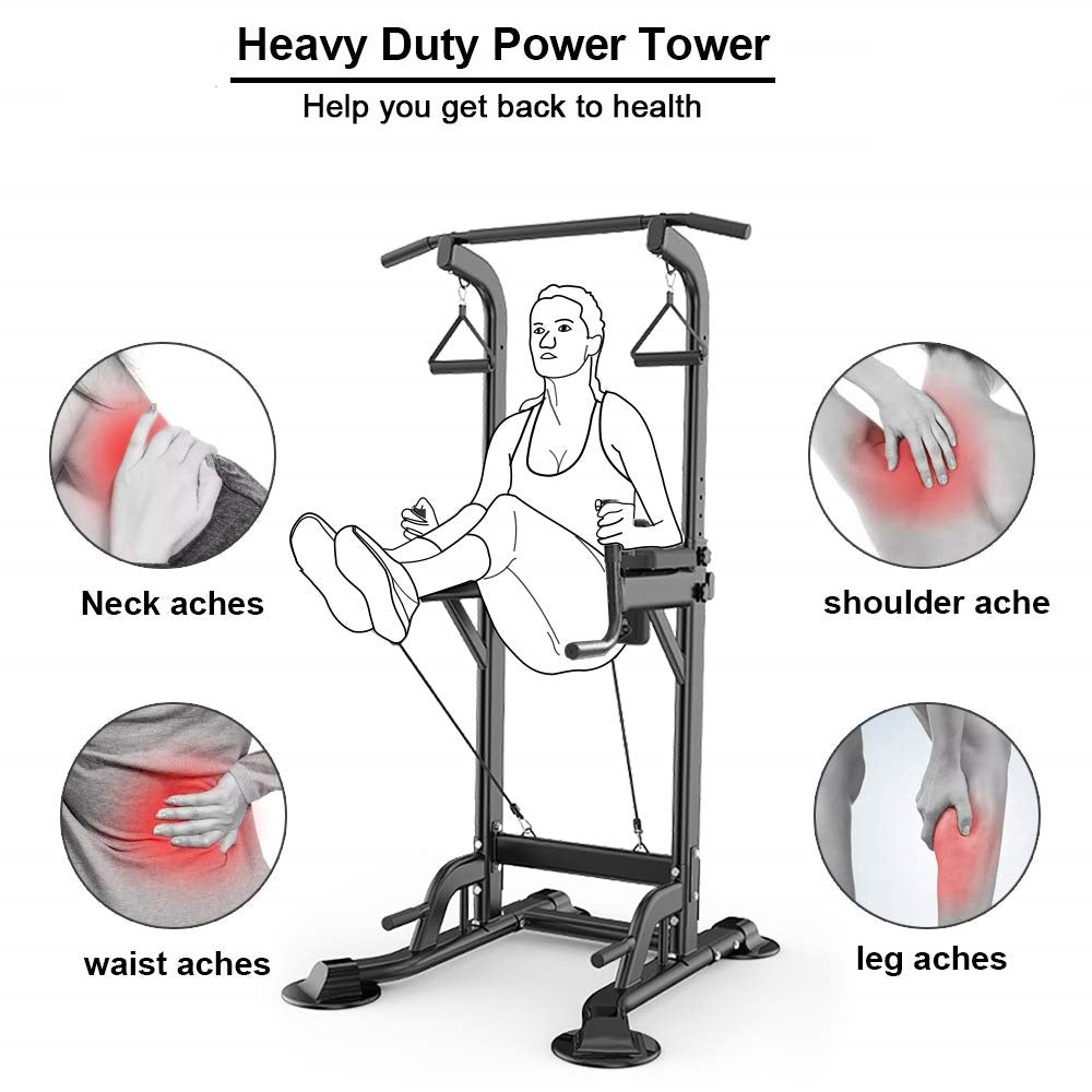 Adjustable Chin Up Pull Up Chin Up Station Workout