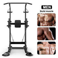 Thumbnail for Adjustable Chin Up Pull Up Chin Up Station Workout