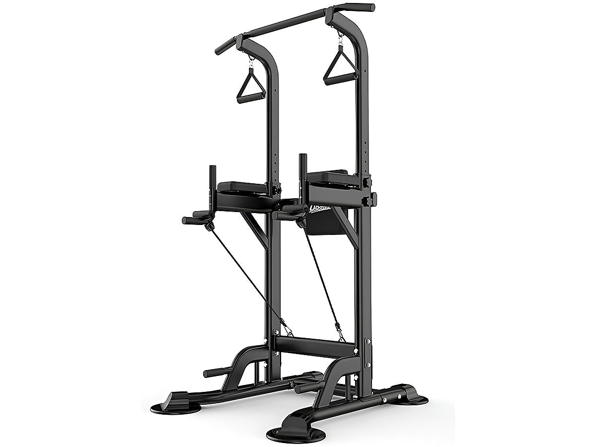 Adjustable Chin Up Pull Up Power Tower Station Workout