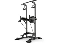 Thumbnail for Adjustable Chin Up Pull Up Power Tower Station Workout