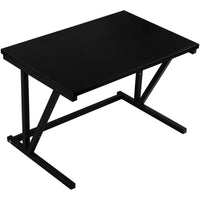 Thumbnail for Black metal kitchen shelf rack with wooden panels