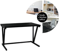 Thumbnail for Detail of shelf rack legs supporting microwave