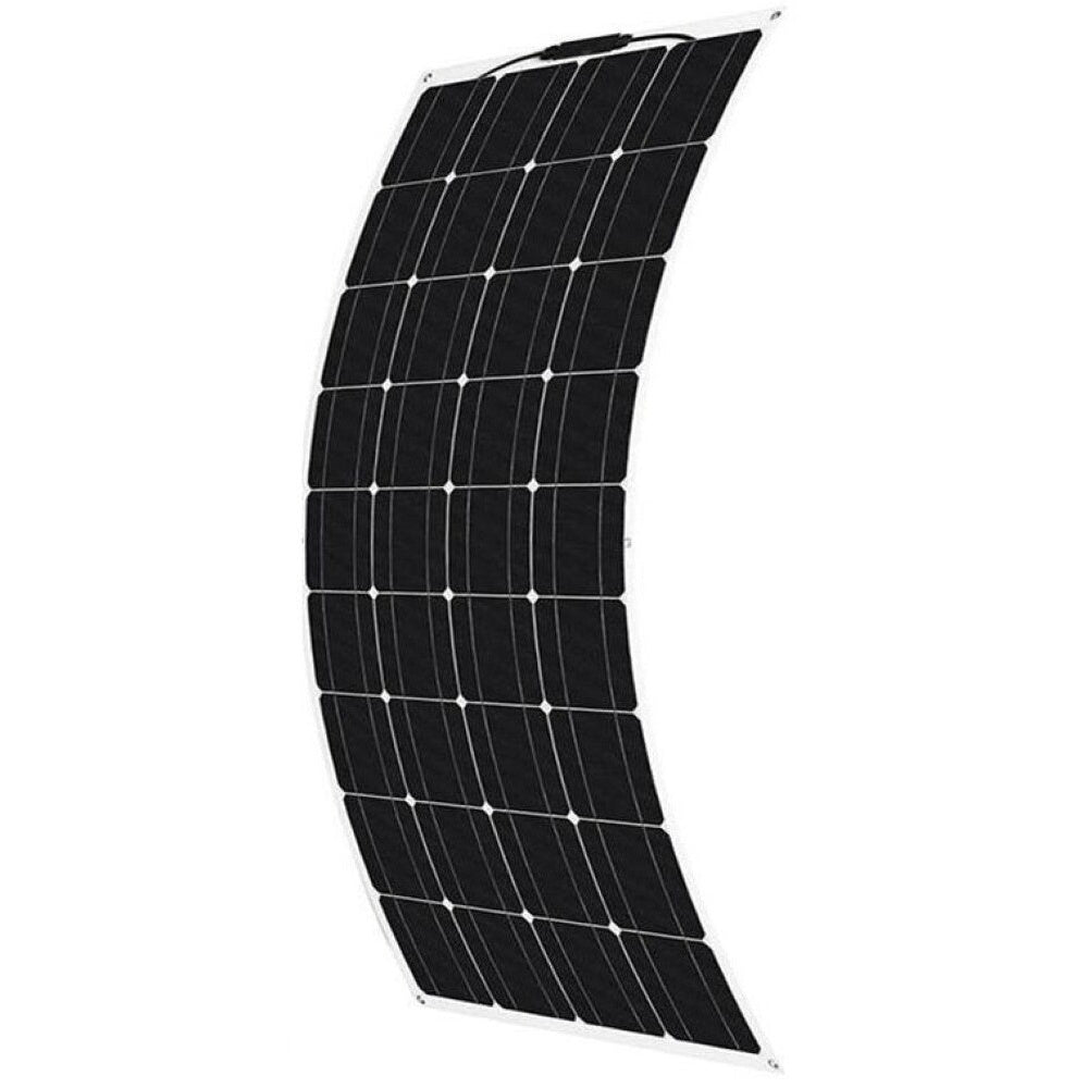 150W flexible solar panel with black monocrystalline cells