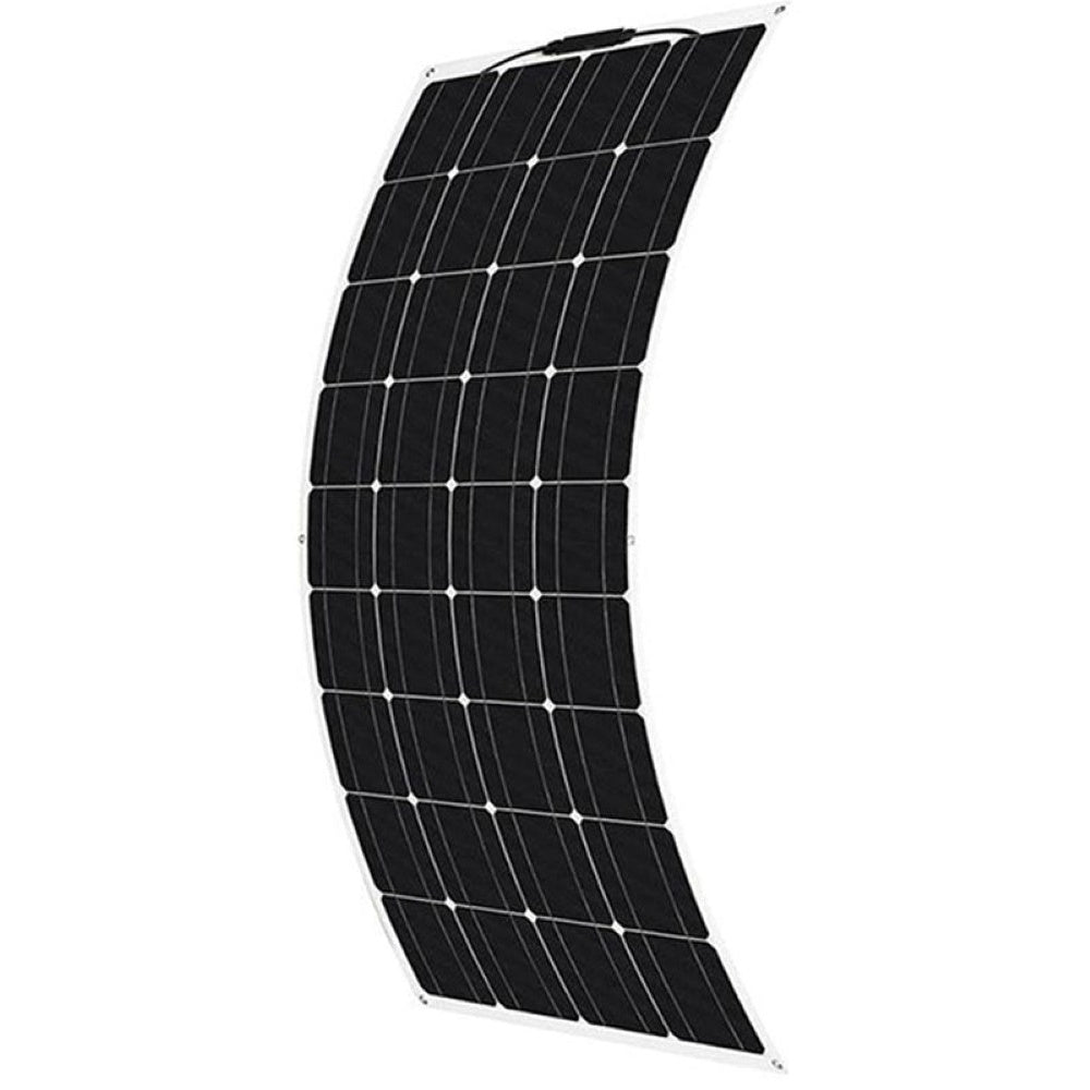 200W flexible solar panel with black monocrystalline cells