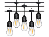 Thumbnail for Festoon Light String Lights 5M 5 LED Bulbs