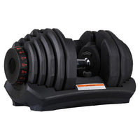 Thumbnail for Adjustable dumbbells 40kg with dial weight