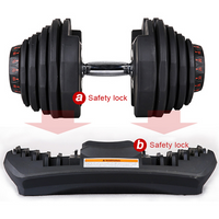 Thumbnail for Adjustable Dumbbells 40KG