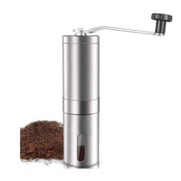 Thumbnail for Manual coffee grinder stainless steel body and ceramic burr