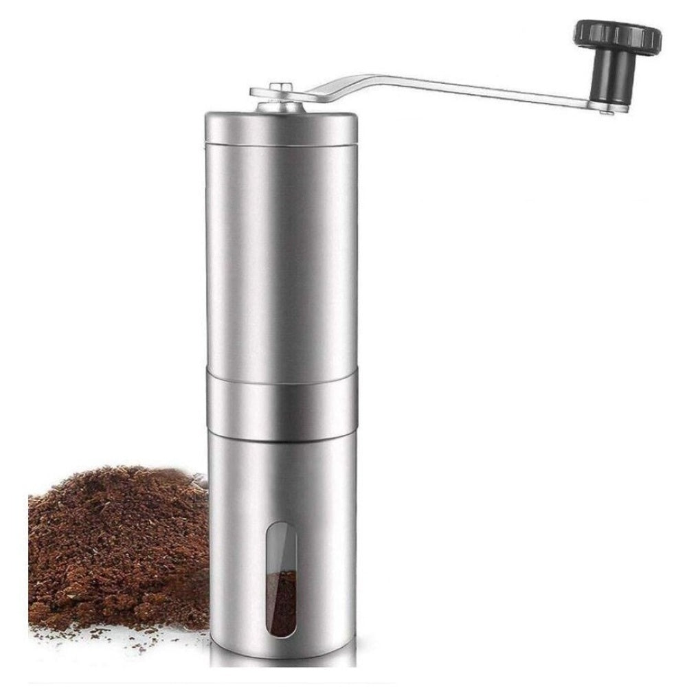 Coffee grinder disassembled for easy cleaning