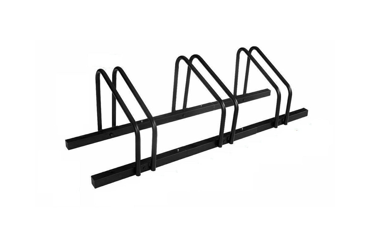 Close-up of soft padding on bike rack