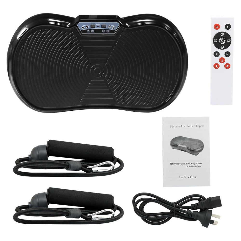 Vibration plate lymphatic drainage machine with LED display