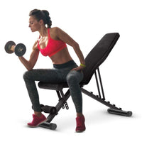 Thumbnail for Weight bench with powder coated frame