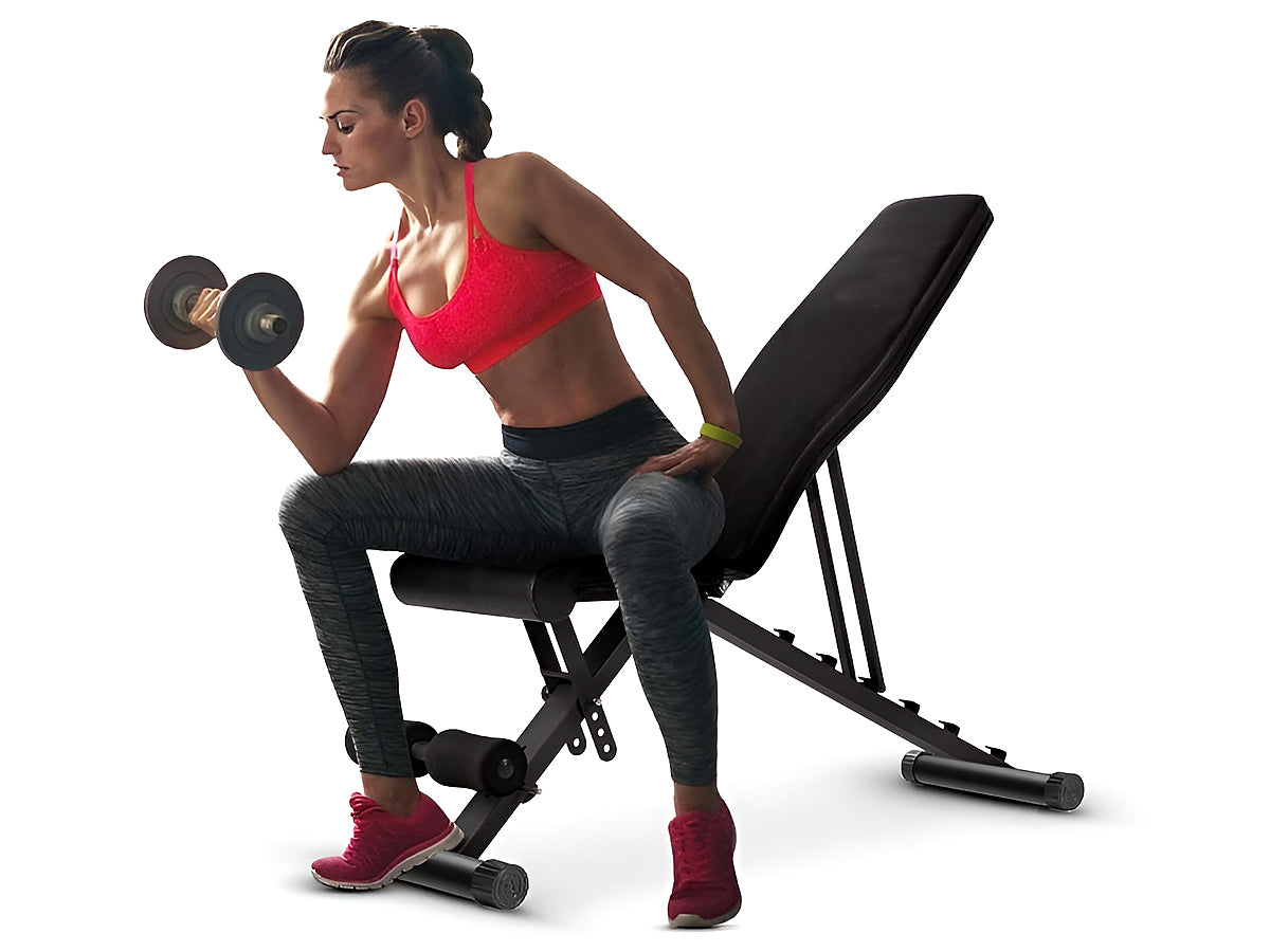Adjustable FID Sit Up & Weight Bench