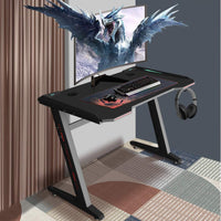 Thumbnail for Gaming Desk Table Computer Desk RGB Light 120cm